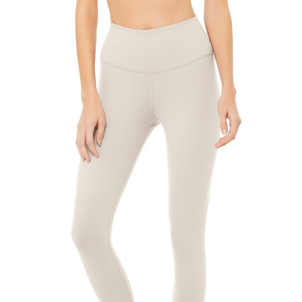 Alo Yoga Airbrush Legging 7/8 in Bone